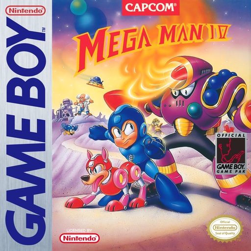 Mega Man IV cover