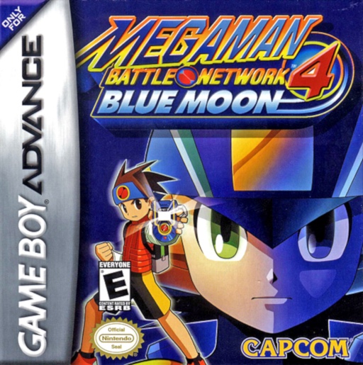 Mega Man Battle Network 4 Blue Moon