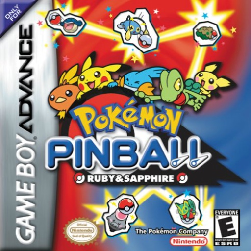 Pokemon Pinball Ruby Sapphire cover