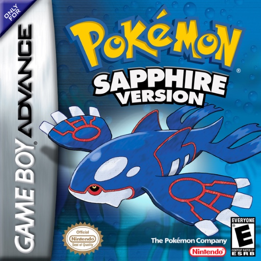 Pokemon Sapphire Version cover