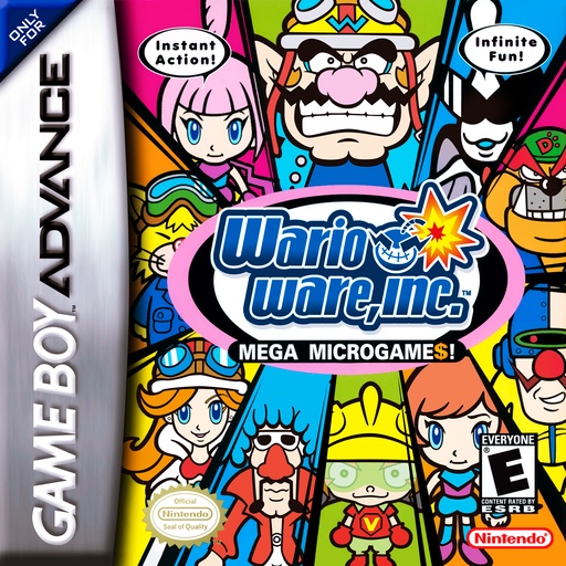 Warioware Inc Mega Microgame cover