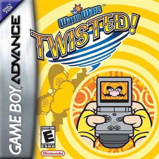 Warioware Twisted cover