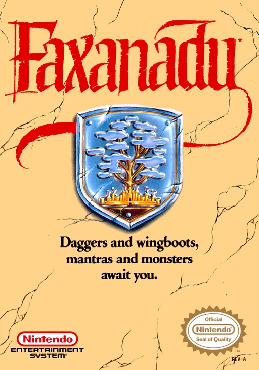Faxanadu cover