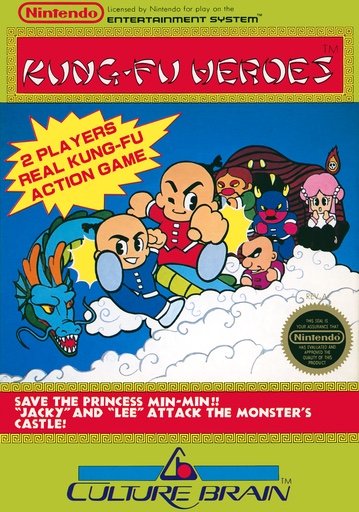 Kung Fu Heroes cover