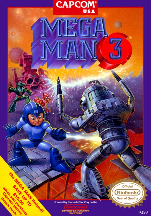 Mega Man 3 cover