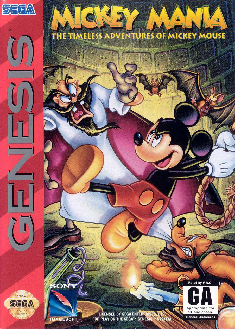 Mickey Mania The Timeless Adventures Of Mickey Mouse